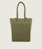 Load image into Gallery viewer, Pazar Book Tote Olive Plant Dyed Nylon