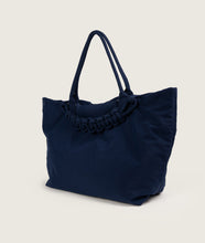 Load image into Gallery viewer, Pazar Tote XL Navy plant dyed nylon