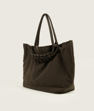 Load image into Gallery viewer, Pazar Tote XL brown plant dyed nylon