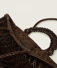 Load image into Gallery viewer, Pazar Tote Boat handwoven brown SAGAN Vienna online shop EXCLUSIVE
