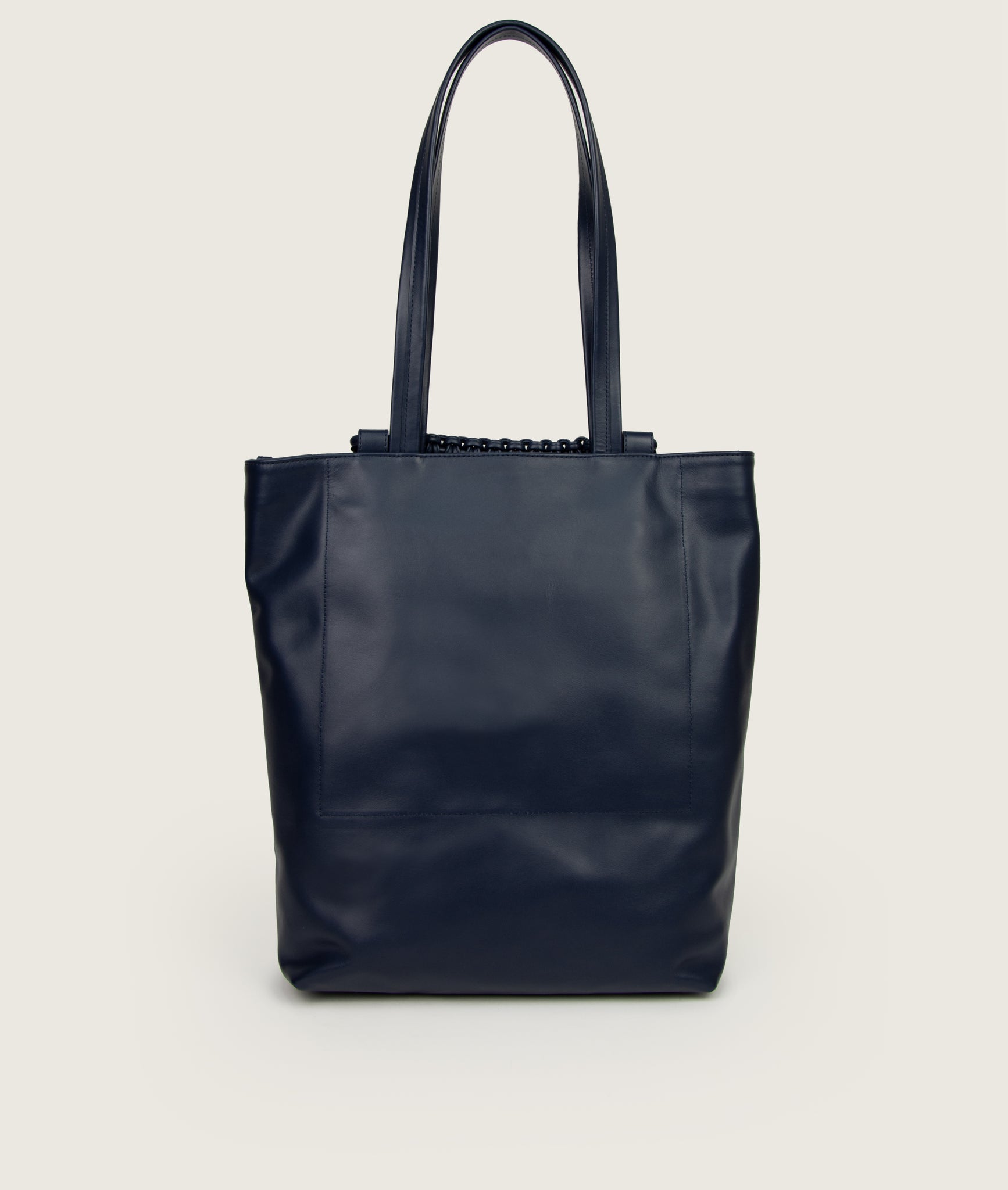 Pazar Book Tote Navy – sagan-vienna