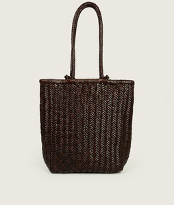 Pazar Book Tote Handwoven brown SAGAN Vienna online shop EXCLUSIVE