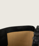 Load image into Gallery viewer, Reins Tote Bag M Black Calf Leather