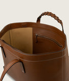 Load image into Gallery viewer, Reins Tote Bag M Caramello Soft Cow Leather