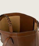 Load image into Gallery viewer, Reins Tote Bag M Caramello Soft Cow Leather