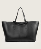 Load image into Gallery viewer, RT_XL ReinstoteXL in black color, frontal view, showing the fastening braided handle of SAGAN Vienna