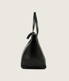 Load image into Gallery viewer, RT_XL ReinstoteXL in black color, from aside, showing the fastening braided handle of SAGAN Vienna