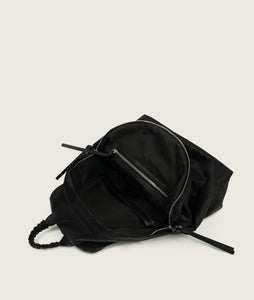 Backpack recycled nylon Black