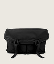 Load image into Gallery viewer, Messenger bag XL Black recycled nylon