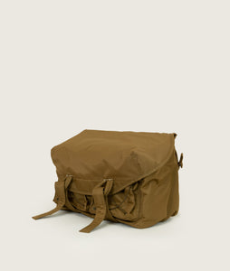 Messenger bag M coyote brown recycled nylon