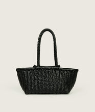 Load image into Gallery viewer, Pazar Tote Boat handwoven black SAGAN Vienna online shop EXCLUSIVE