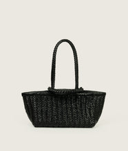 Load image into Gallery viewer, Pazar Tote Boat handwoven black SAGAN Vienna online shop EXCLUSIVE