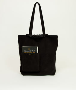 Pazar Book Tote Velvet black