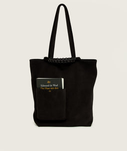 Pazar Book Tote Velvet black