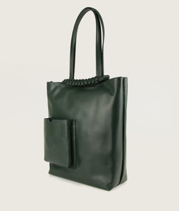 Pazar Book Tote forest green