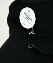 画像をギャラリービューアに読み込む, MÜHLBAUER X SAGAN Vienna Fisherman Hat Soft brim, color Washed Black nylon, size 58
