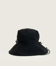 Load image into Gallery viewer, MÜHLBAUER X SAGAN Vienna Fisherman Hat Soft brim, color Washed Black nylon, size 58